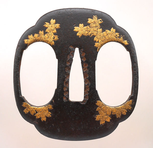 肥後鐔, 二代西垣勘四郎, Higo tsuba, Kanshiro Nishigaki