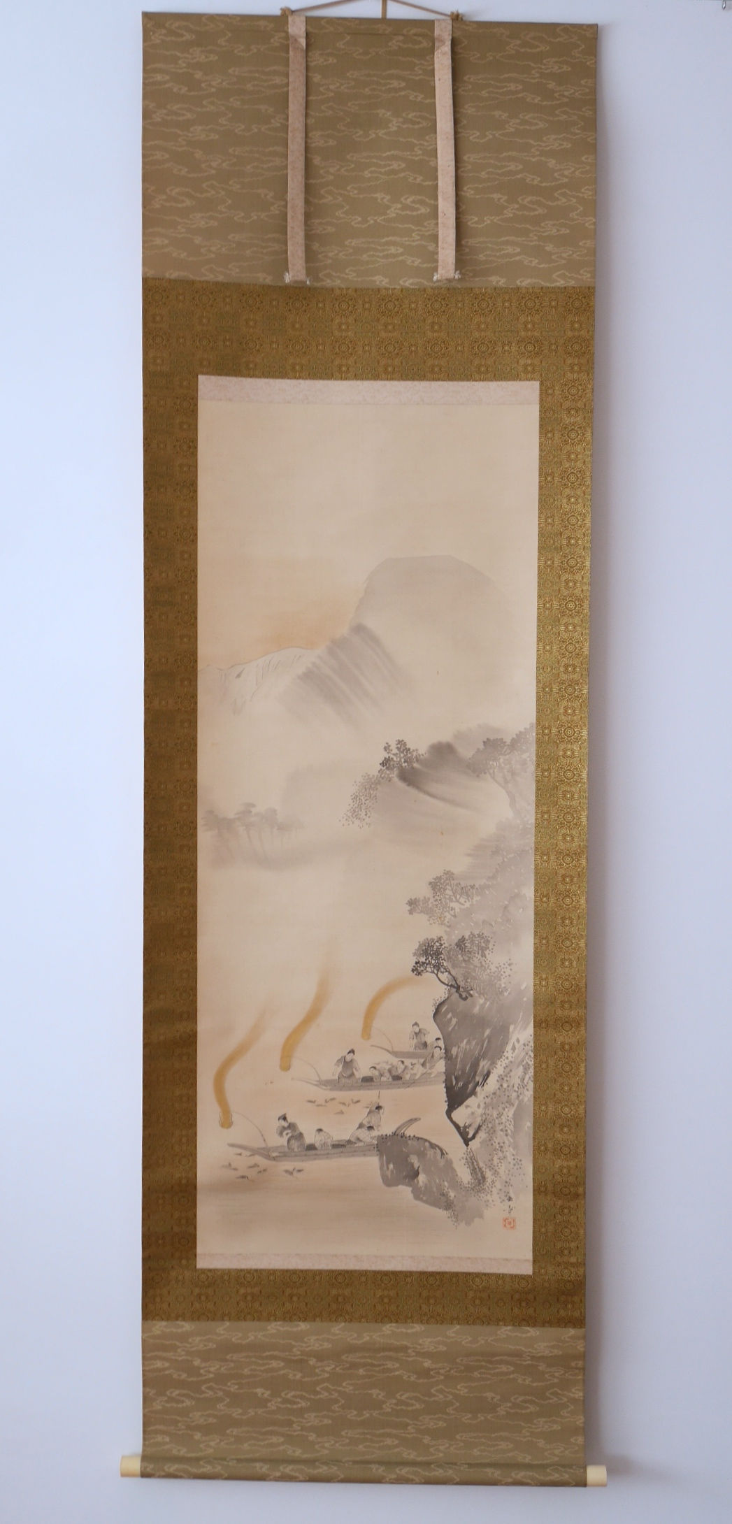 日本美術 書画・掛軸 | 鵜飼之図 川端玉章 | gallery陽々youyou | 山梨
