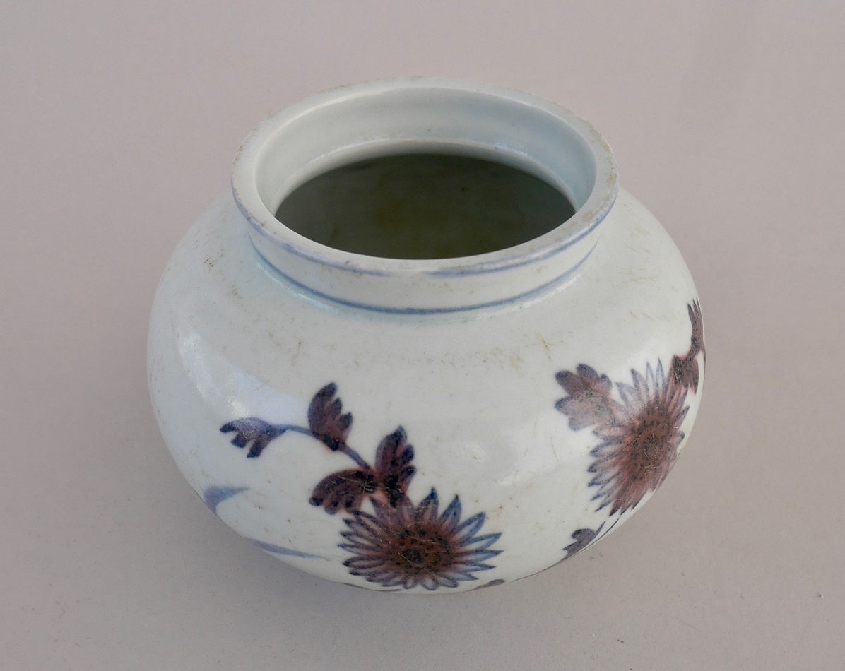 朝鮮美術 陶磁器 | 李朝白磁寿字文丸壺 | Gallery陽々youyou - 工芸品