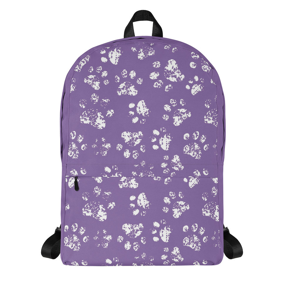 Thumbnail: Lavender Paw Backpack