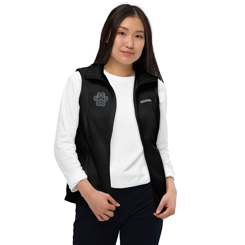 Thumbnail: Women’s Columbia Embroidered Paw Fleece Vest