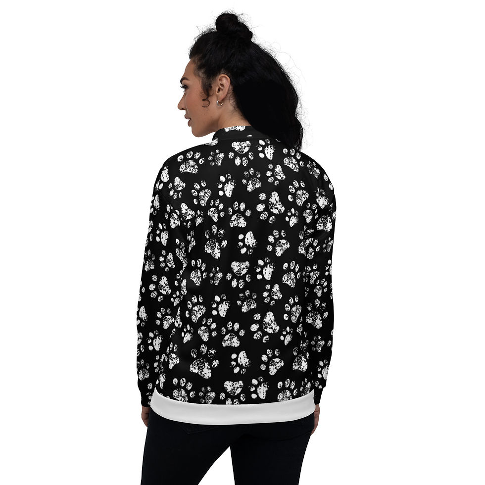 Thumbnail: Black Cat Unisex Zip-Up