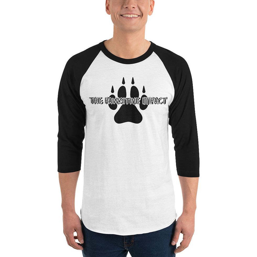 Thumbnail: Team Pawsitive Baseball Tee