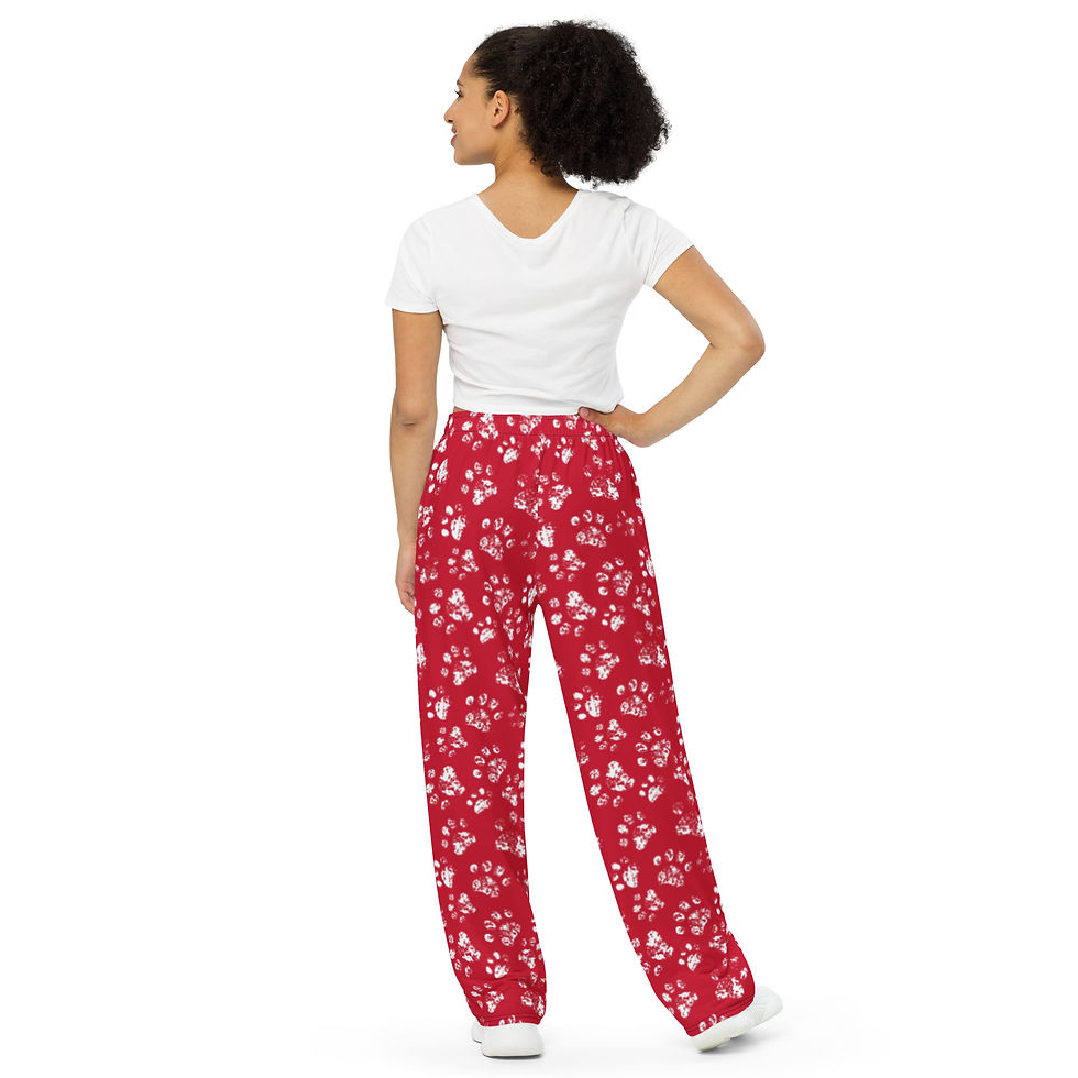 Thumbnail: Red Paw Unisex Cozy Pants