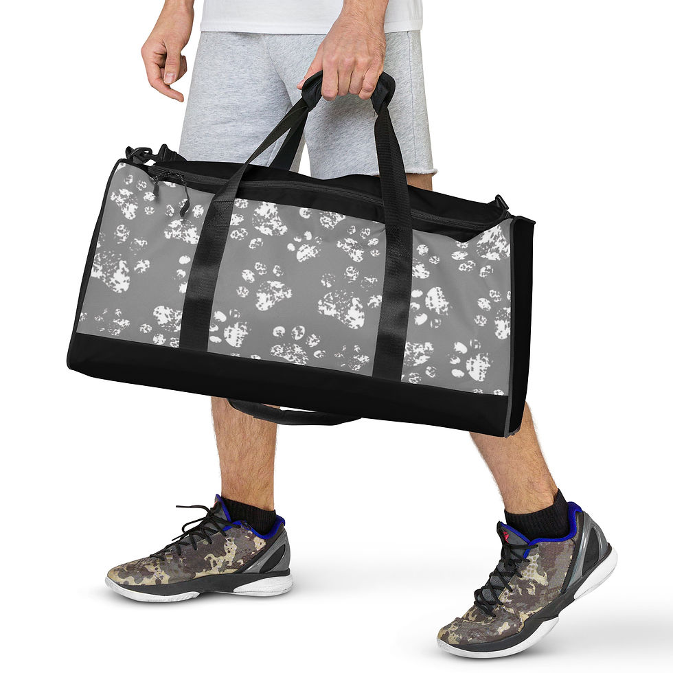 Thumbnail: Paw Print Duffle Bag