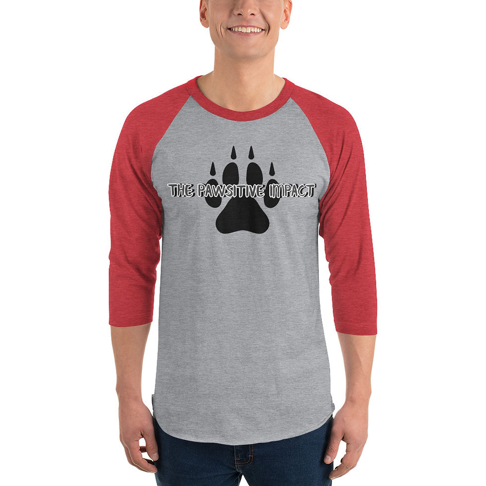 Thumbnail: Team Pawsitive Baseball Tee
