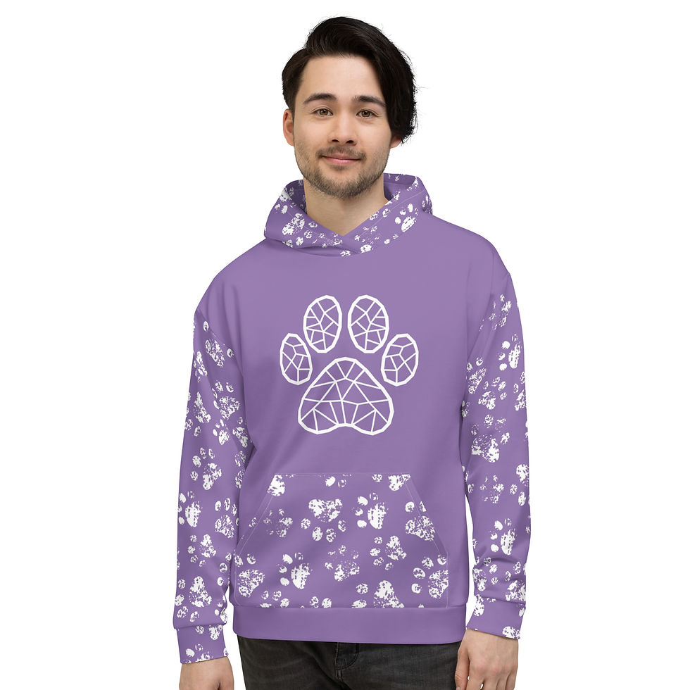 Thumbnail: Lavender Paw Hoodie