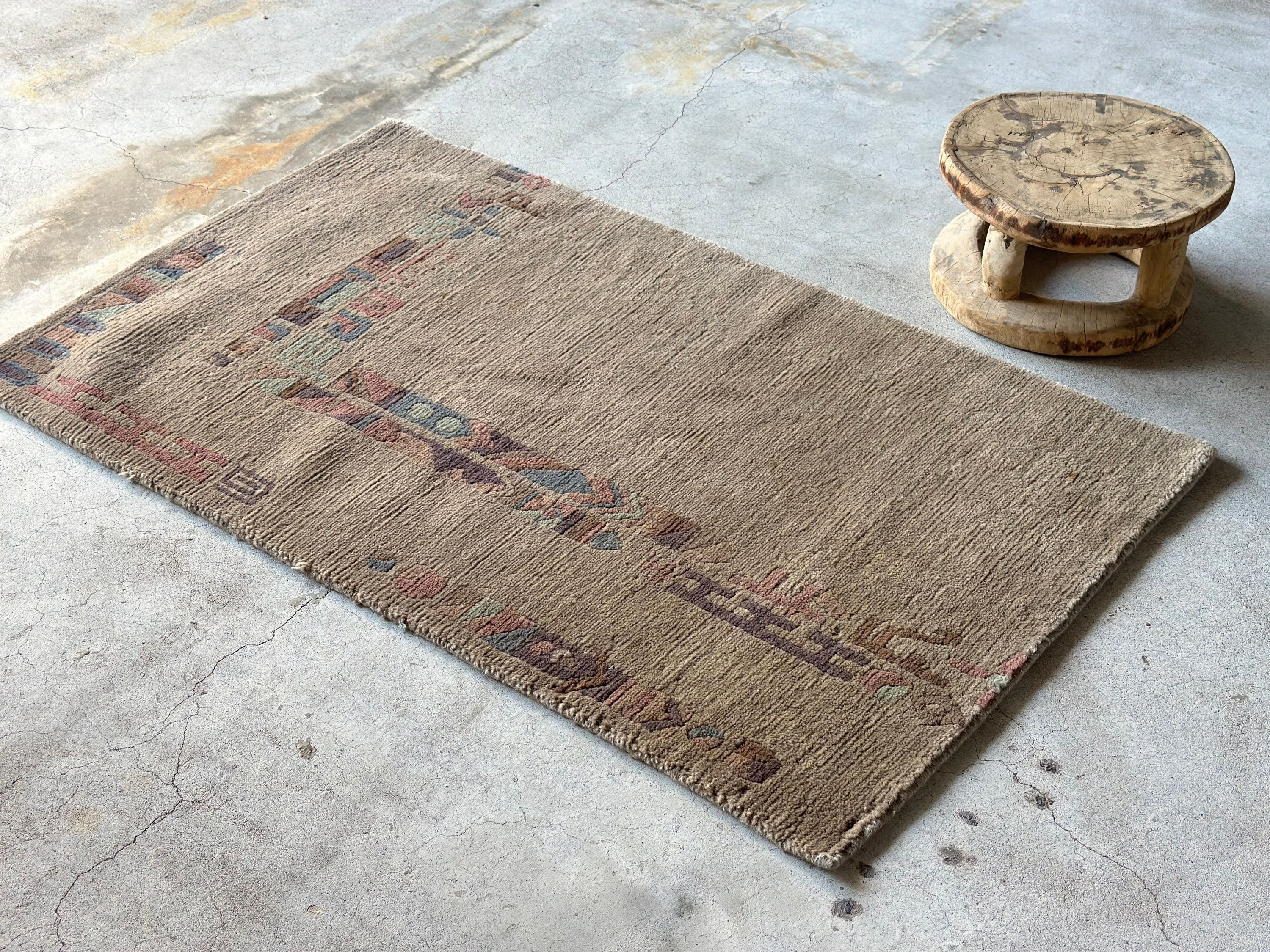 Nepal old tibetan rugs ④