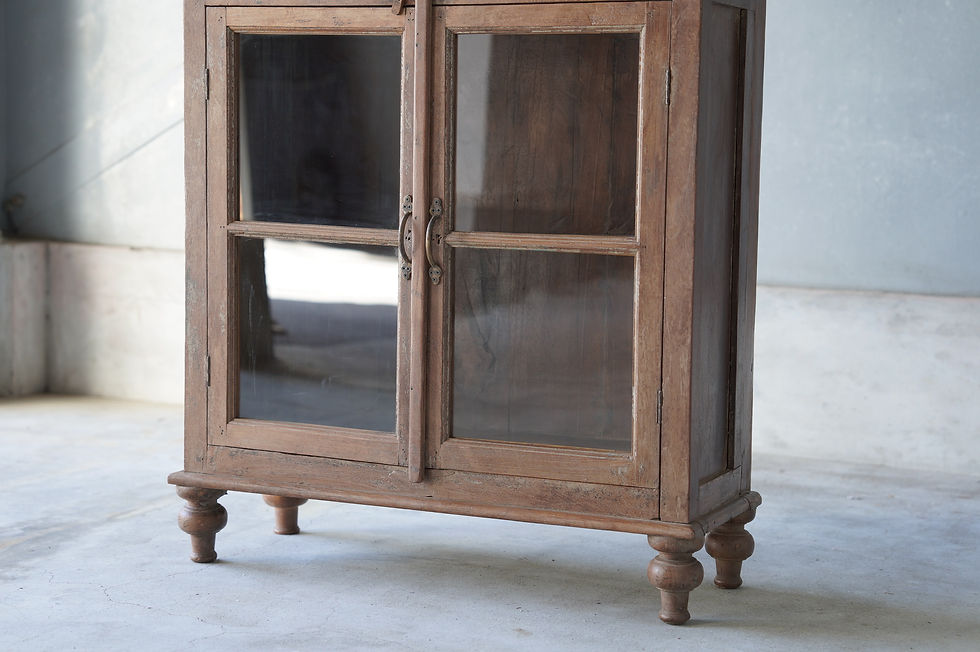 サムネイル： India antique 4door cabinet