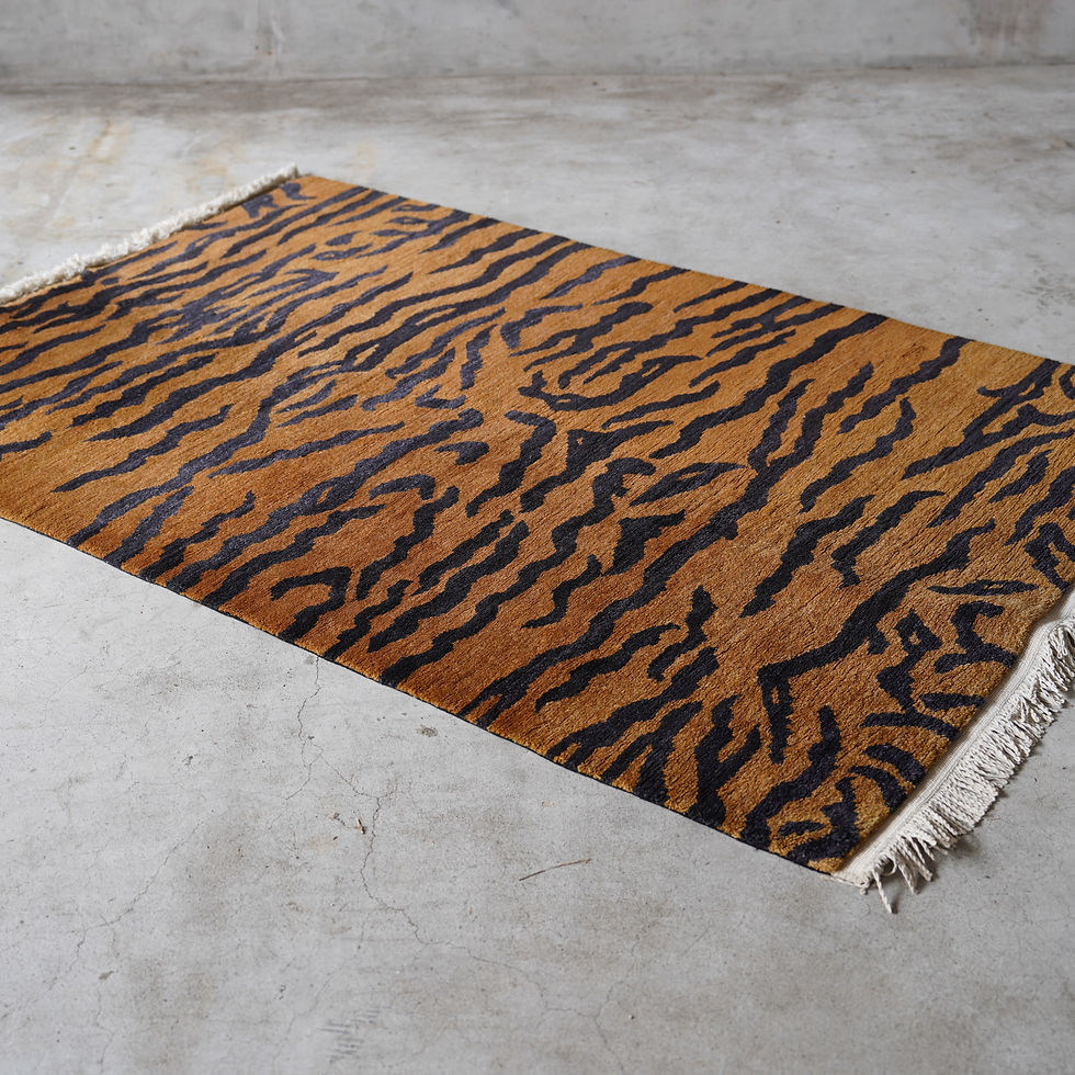 サムネイル： チベタン タイガーラグ　ヴィンテージ