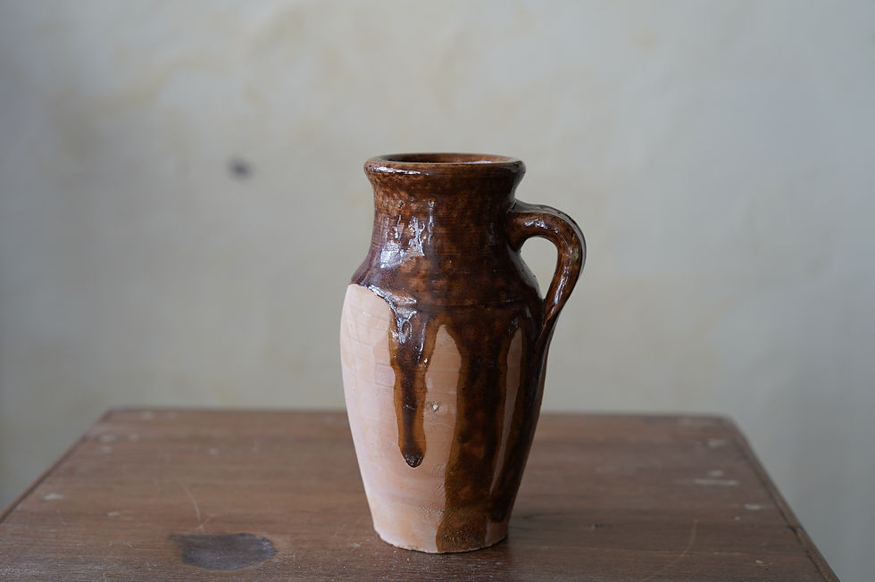 サムネイル： Vintage Anatolian terracotta pot from Turkey11