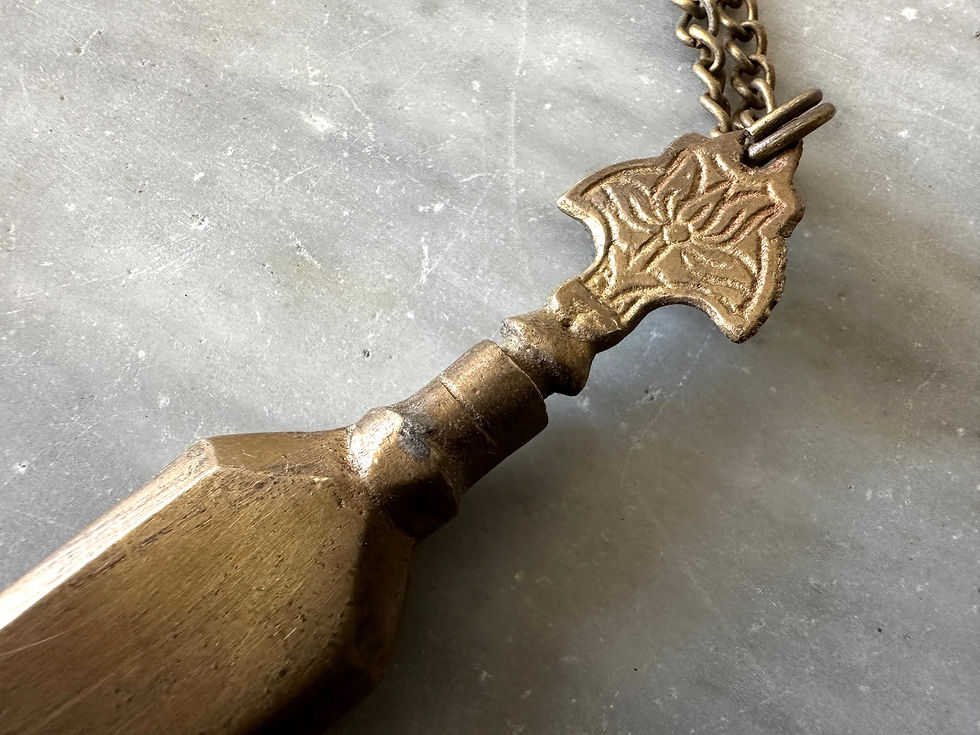 サムネイル： india antique brass accessory