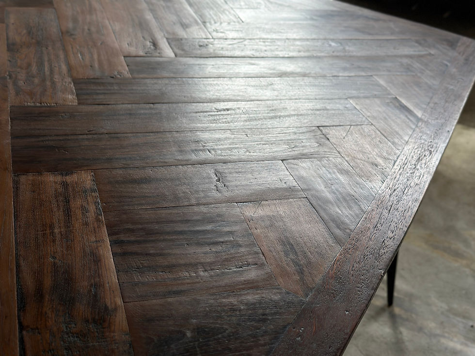 サムネイル： Indian Reclaimed Wood Dining Table