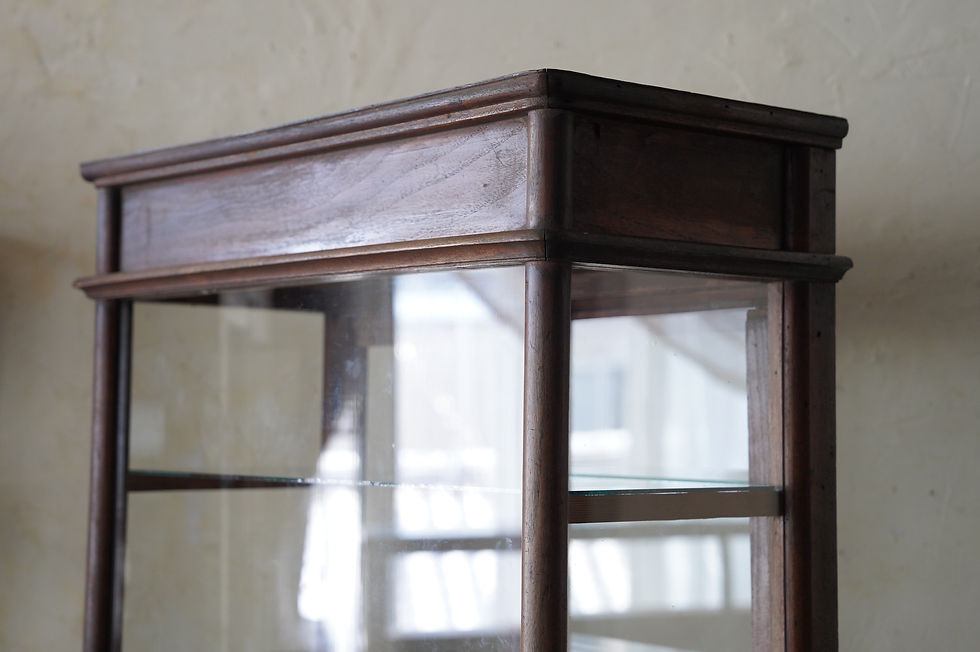 サムネイル： Japan antique TAISHO period watch shop showcase