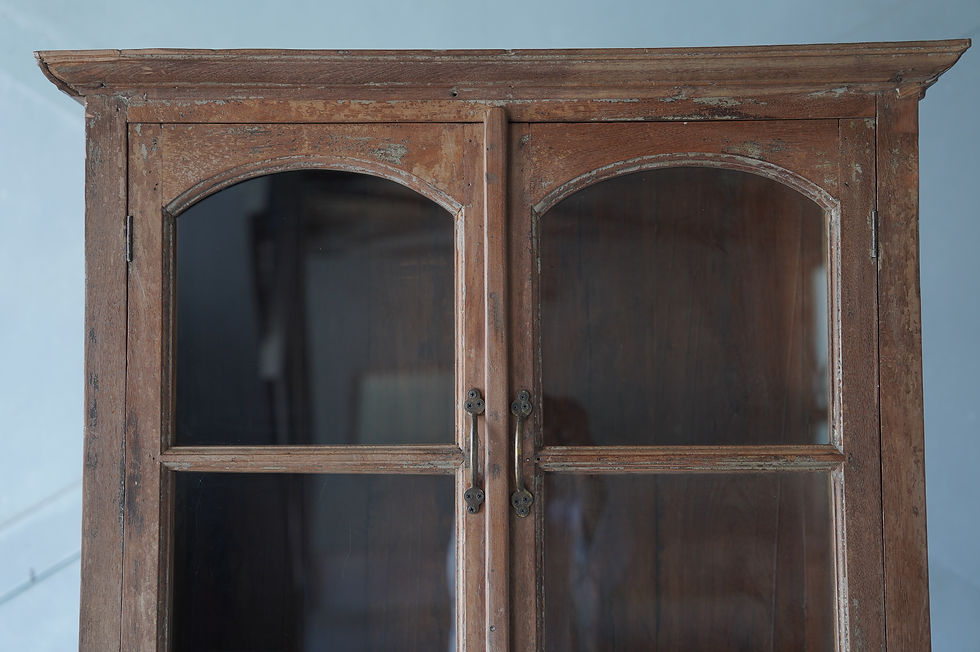 サムネイル： India antique 4door cabinet