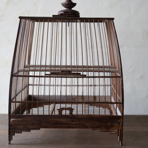 ベトナム ヴィンテージ バンブー鳥籠 | TABULE アジアのアンティーク家具