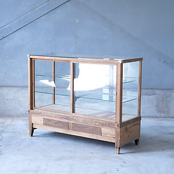 アンティーク家具 アンティークショーケース TABULE