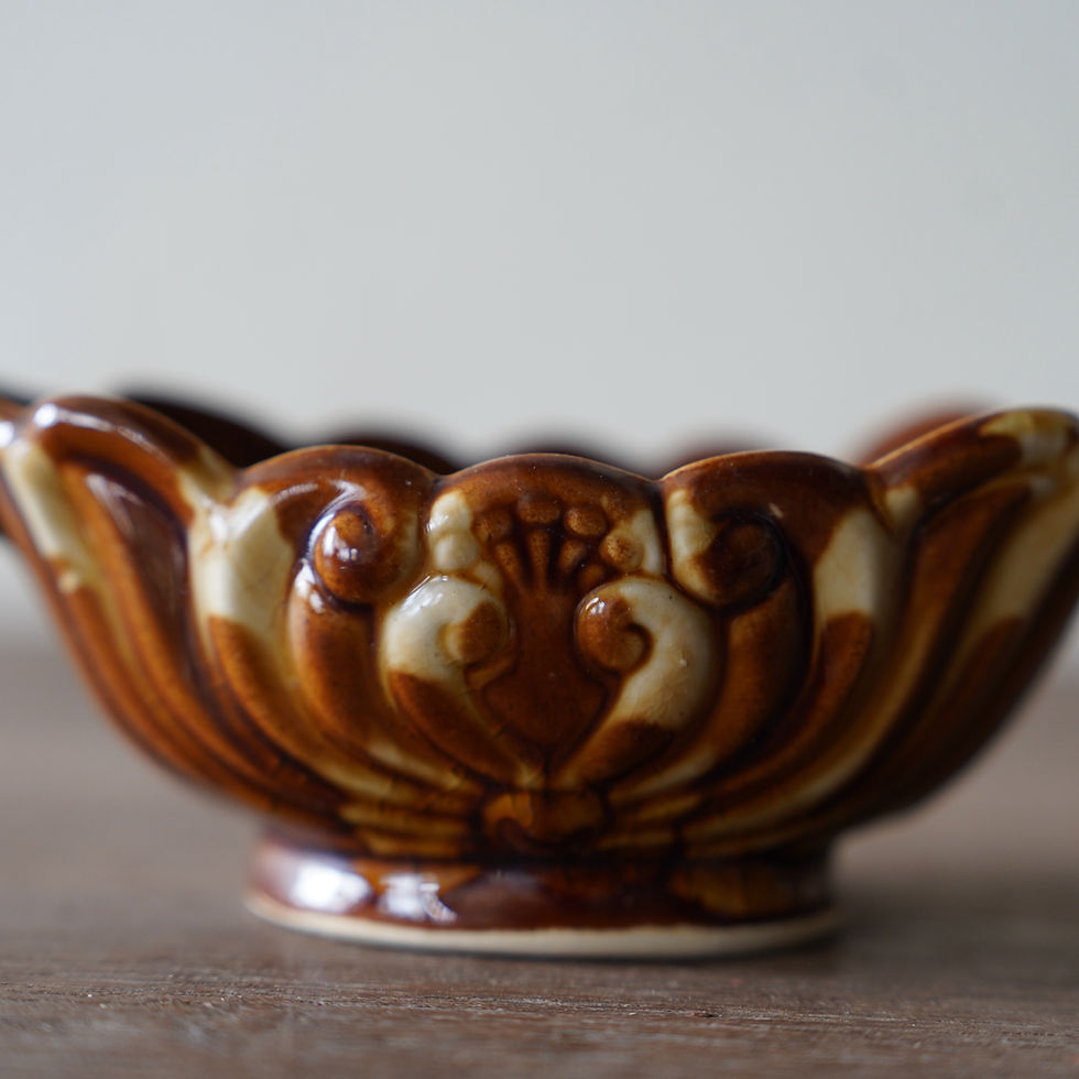 サムネイル： ベトナム ヴィンテージ ビエンホア 飴釉器　③