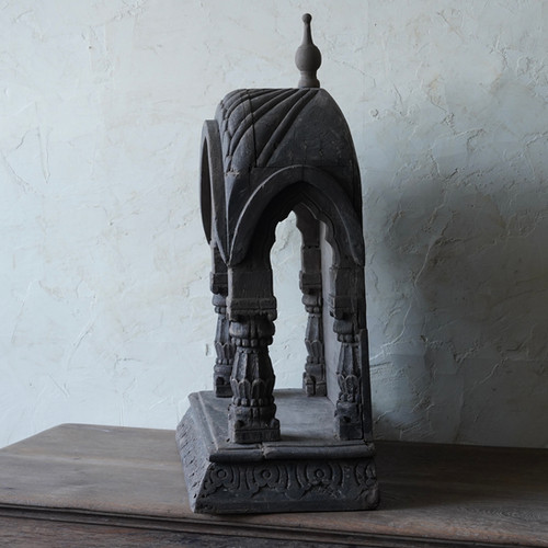 インド アンティーク木彫り建築オブジェ | TABULE アジアの