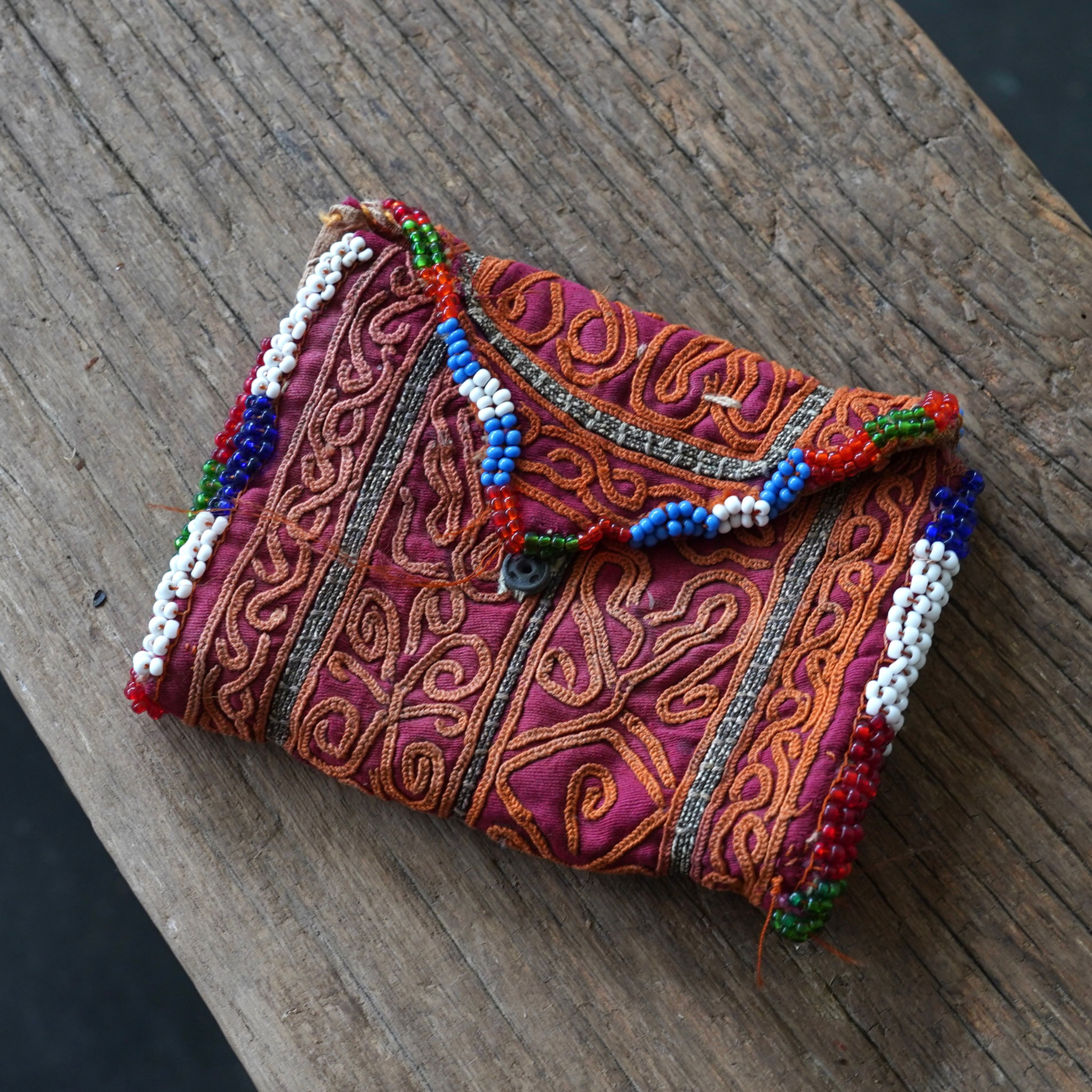 アフガン 手刺繍ヴィンテージ財布