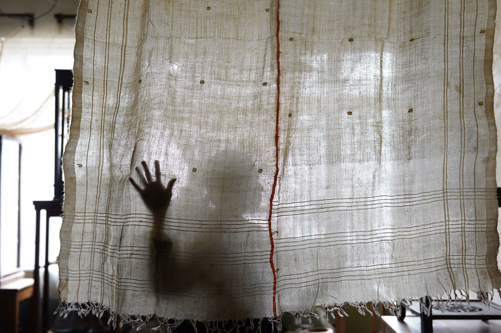 サムネイル： Turkish Nomadic Antique Hand-Spun HandWoven Wool Blanket ②