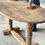 サムネイル： Thailand antique teakwood oval table