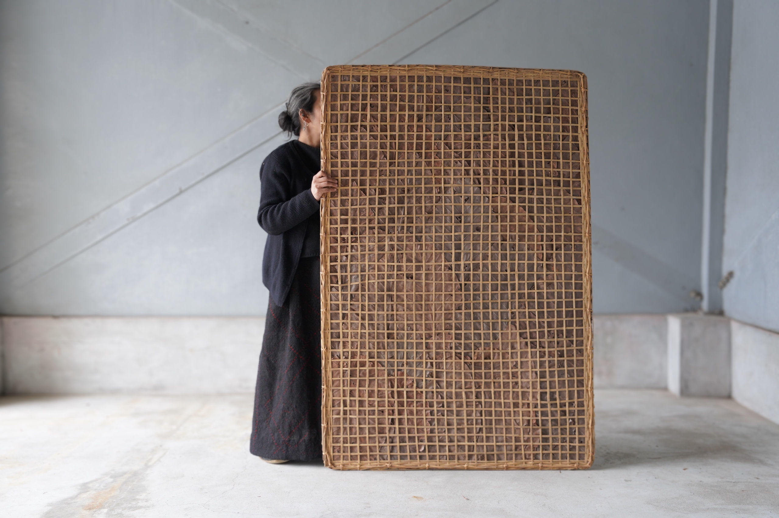 Thailand hand made bamboo partition ②