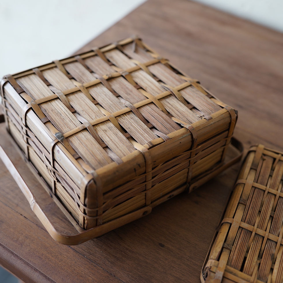 サムネイル： 日本 古い竹籠