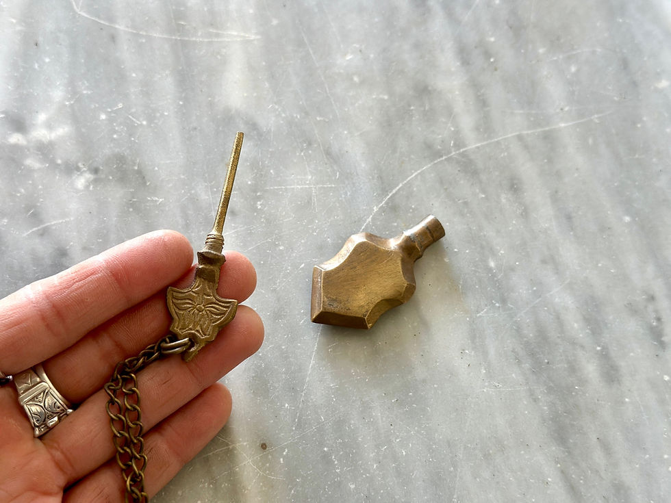 サムネイル： india antique brass accessory