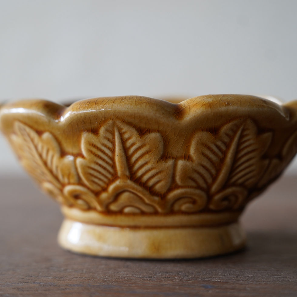 サムネイル： ベトナム ヴィンテージ ビエンホア 飴釉器　①