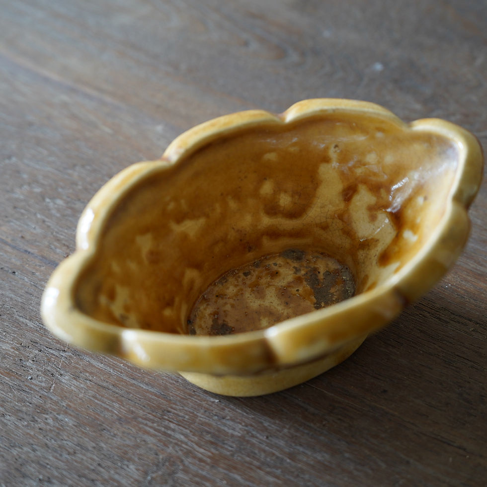 サムネイル： ベトナム ヴィンテージ ビエンホア 飴釉器　①