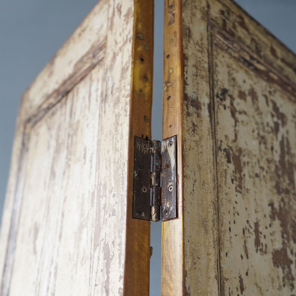 サムネイル： India antique teakwood door set