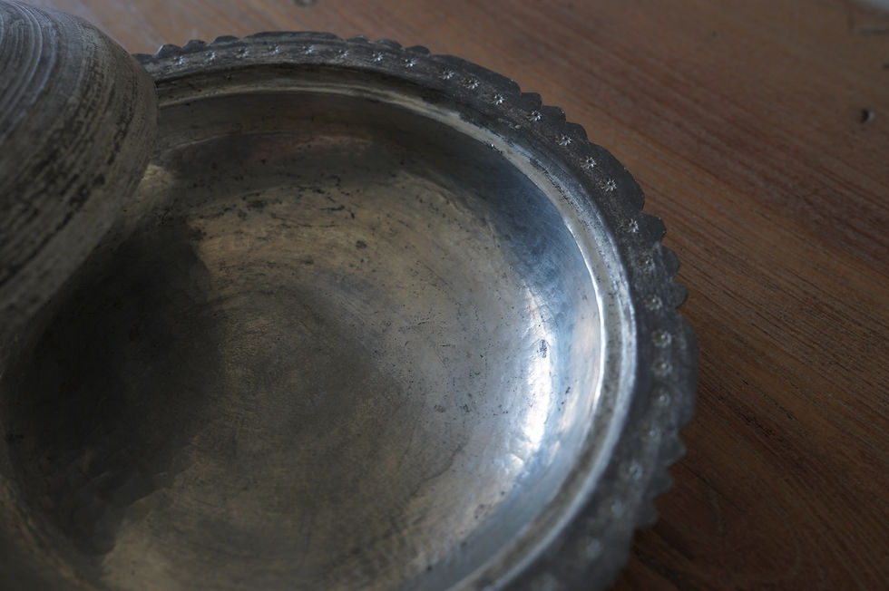 サムネイル： Turkish antique islamic plate with lid