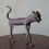 サムネイル： Antique India iron dog object