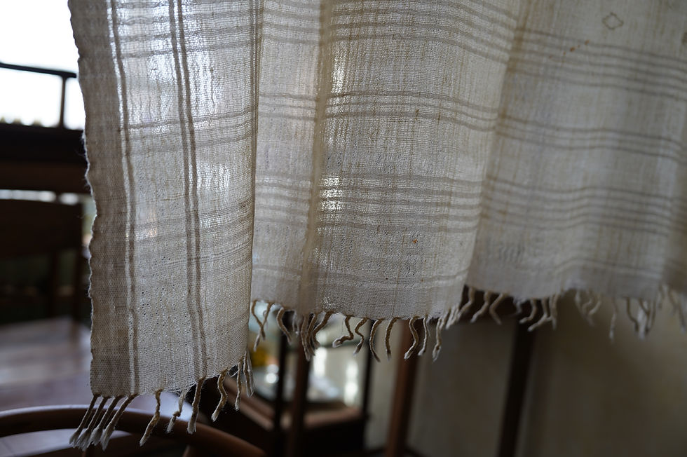 サムネイル： Turkish Nomadic Antique Hand-Spun Hand-Woven Wool Blanket