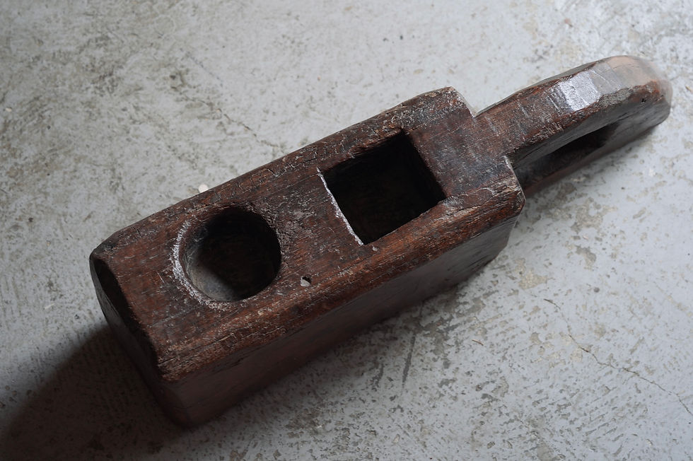 サムネイル： india antique tribal wooden item p