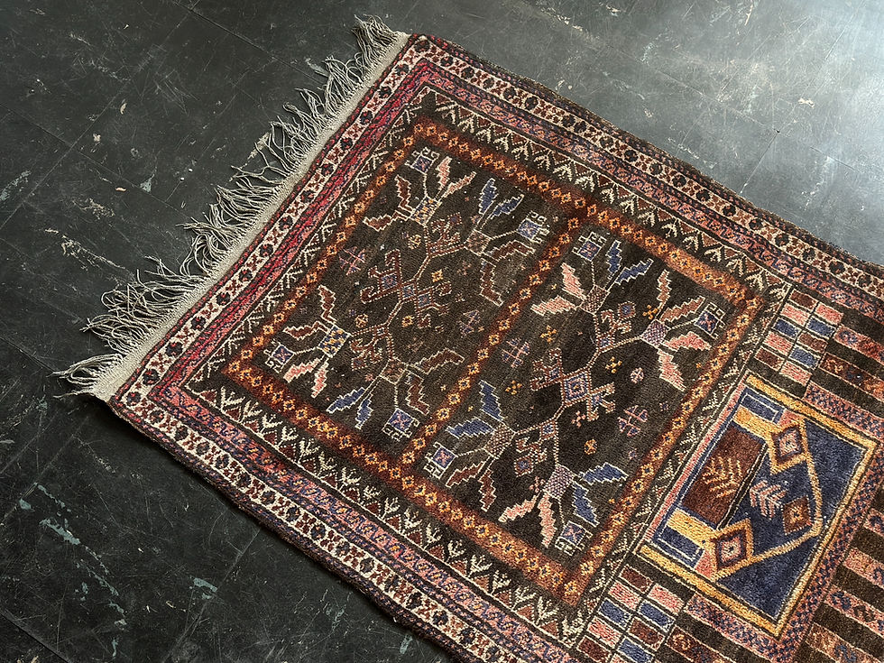 サムネイル： Central asia antique handwoven rugs