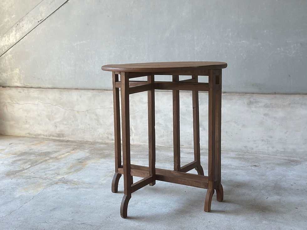 サムネイル： india antique teakwood butterfly table