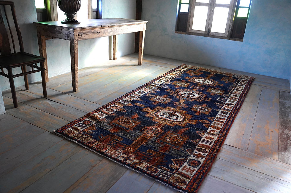 サムネイル： Turkish Nomad Vintage Kurdish Herki Tribewool rug ②