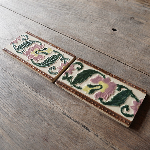 マジョリカタイル 2set | TABULE アジアのアンティーク家具