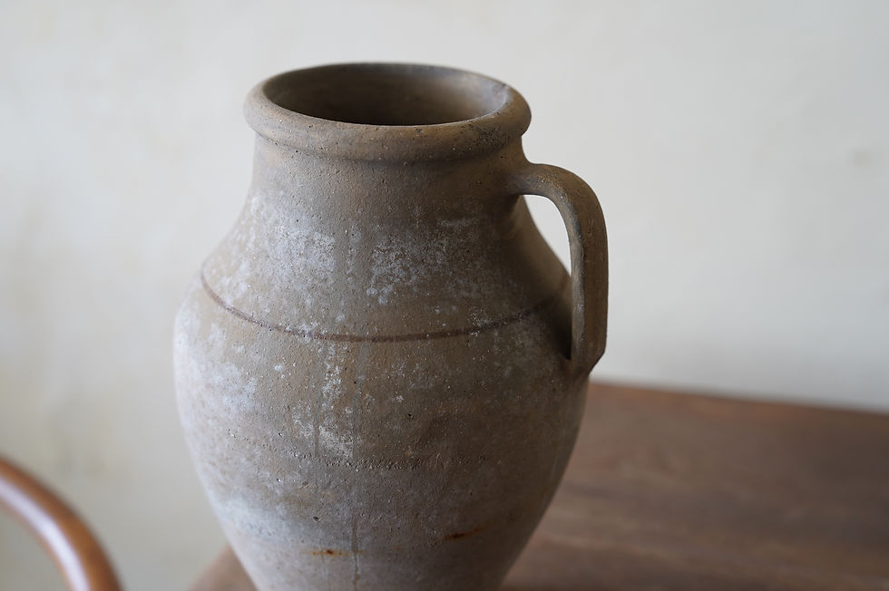 サムネイル： Antique Anatolian terracotta jug from Turkey④