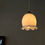 サムネイル： Vintage Japanese Tulip Shade Pendant Light
