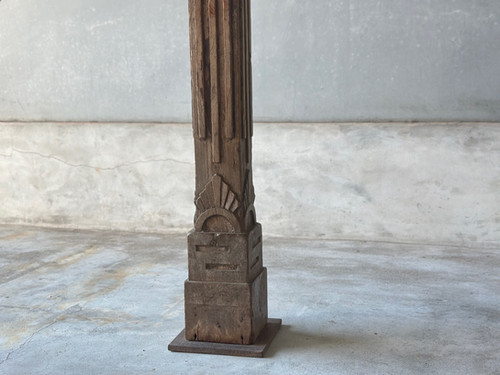 india antique wooden pillar | TABULE アジアのアンティーク家具