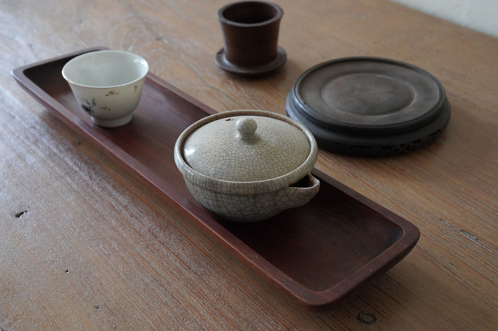 サムネイル： Japan old wooden teatray ③