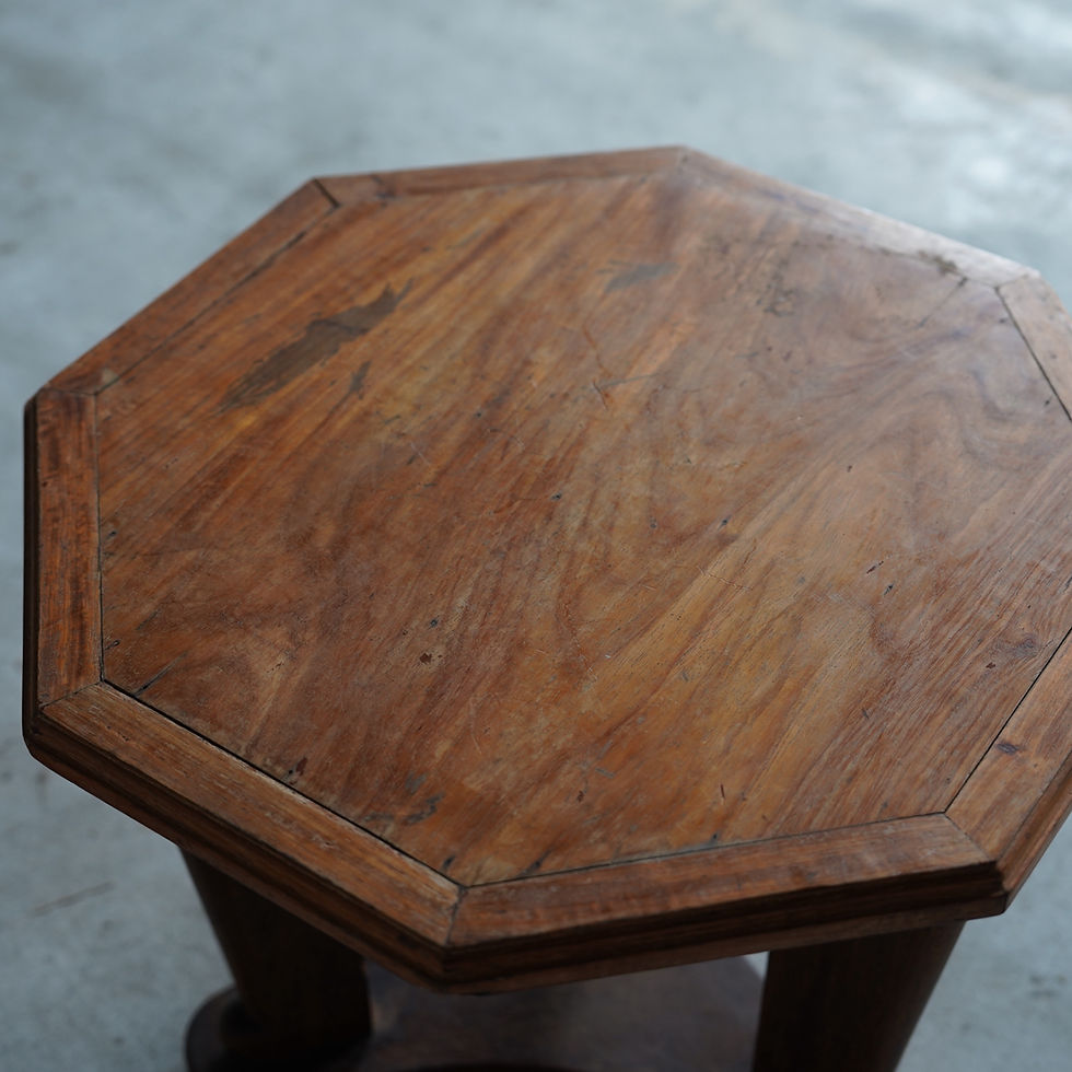 サムネイル： ベトナム アンティーク 8角カフェテーブル