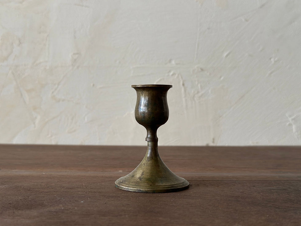 Thailand antique blass butter lamp