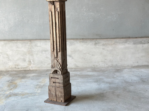 india antique wooden pillar | TABULE アジアのアンティーク家具