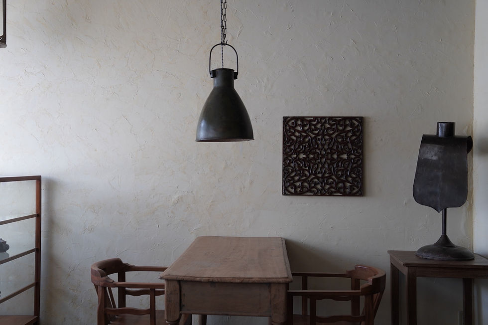 サムネイル： india antique iron  pendant light c