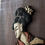 サムネイル： Japanese antique wooden wall hanging beauty ornament