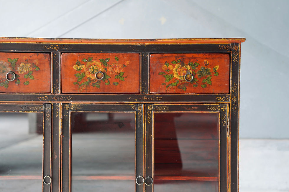 サムネイル： Tibet antique cabinet